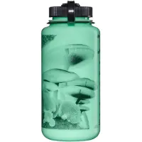 Nalgene 1 L Wm Bottle Glow With Black Mushrooms