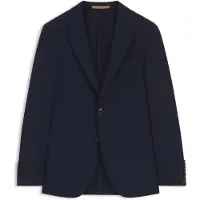 BOSS Slim-fit suit jacket in virgin wool and silk