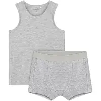 Minymo Underkläder - Viskos - Grey Melange - - 1½ år (86) - Underkläder