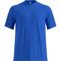 Odlo - Trail running kläder - Cubic Light Tee M Dazzling Blue för Unisex - Storlek S - Blå