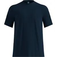 Odlo - Trail running kläder - Cubic Light Tee M Dark Sapphire för Unisex - Storlek L - Marinblå