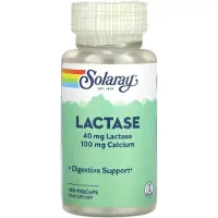 Solaray Laktas 40 Mg 4000 Fcc 100 Enheter