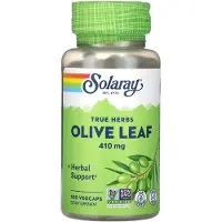 Solaray Olive Leaf 410mg Kapslar 100 Enheter