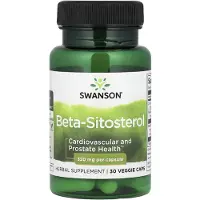 Swanson Health Products Beta-Sitosterol, 30 Vegetabiliska Kapslar