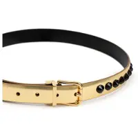Dolce&Gabbana Guld Läder Regular Bälte