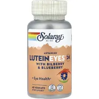 Solaray Advanced Lutein Eyes 24mg Vitamins Kapslar 60 Enheter