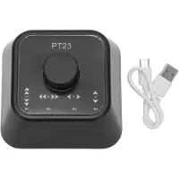 DIYelecs Sidvändarpedal Programmerbar BT-anslutning USB-laddning Mycket använd Trådlös Sidvändare för Musik