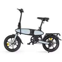 DYU C2 Elcykel 350W Motor, 48V 7.5Ah Batteri, 16 Tum Hjul, Räckvidd 45KM, Hopfällbar, Hopfällbar Elcykel 48V 7.5Ah