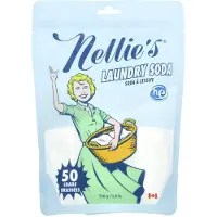 Nellie's , Tvättsoda, Doftfri, 50 tvättar, 726G (1.6lb)