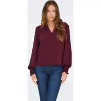 ONLY Blus 'ONLMette' vinröd