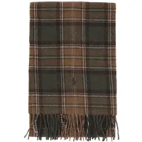 Ralph Lauren Pony Plaid Check Fransar Halsduk Pc0999 241 PC0999-241