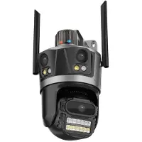 VStarcam 6K 12MP HD PTZ Wifi Övervakningskamera Utomhus 360 Övervakning Trådlös Vattentät Cctv Säkerhetsskydd Externa IP-kameror UK Plug