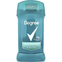 Degree 48 Timmar Svettantiperspirant Deodorant, Svalkande Komfort, 76G(2.7Oz)