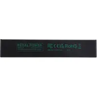 Cosy Homes Gitarrpedal Strömförsörjning 8 Isolerade Utgångar 9V Aluminiumlegering Effektpedalbräda Strömförsörjning