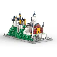 Wange Slottet Neuschwanstein byggklossar - 6226