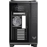 Asus TUF Gaming GT502 PLUS Midi-Tower Datorchassi Vit Dammfilter, Sidofönster