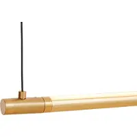 Loom Design Taklampa , Straw 200, dimbara, Guld / mässing, Matsal, Aluminium, Modern