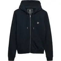 Superdry Sweatjacka marinblå
