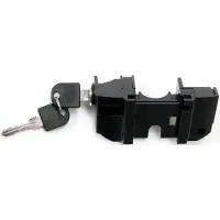 Axa 2014+ Battery Lock For Carrier Silver