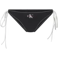 Calvin Klein Tie Side Bikini Bottoms CK Monogram