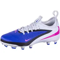 Nike Phantom 6 Academy Low Cut MG Attack - Blå/Pink Blast/Vit Barn - Multi Ground (MG), storlek 33