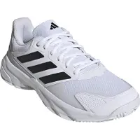 Adidas Sportsko 'CourtJam Control 3' grå / svart / vit