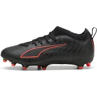 Puma Ultra 6 Match FG/AG Eclipse - Svart/Röd Barn, storlek 34