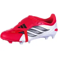 Adidas Predator League Fold-over Tongue Fg Born For Goals - Lucid Red/svart/vit Barn - Gräs (Fg), storlek 34