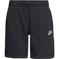 Nike K Nsw Club Ft Short Lbr Black/white - , storlek X-Small
