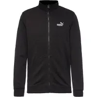 Puma Sportsweatjacka 'Essentials No. 1' svart / vit