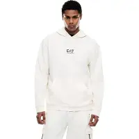 EA7 för män. 7M001403_AF22266 Sweatshirt Modern vit (3XL), Casual, Bomull