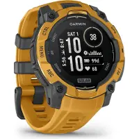 Garmin Instinct 3 Solar, 45mm Grey, Citrine