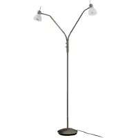LINDBY Golvlampa , Gwendolin, Metallisk, Vardagsrum, Metall, Modern