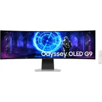 Samsung Odyssey OLED G9 S49DG954SU - G95SD Series - OLED-monitor - Smart - spel - böjd - 49" - 5120 x 1440 Dual Quad HD @ 240 Hz - 250 cd/m² - 1000...