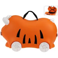 ProWorld barnkoffert i plast, 52 x 21 x 32 cm