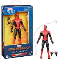 Hasbro Marvel Legender Förundran Spider-man Far From Home Spider-man Uppgraderad Dräkt Figur 15 Cm