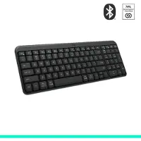 Logitech K250 - Tangentbord - trådlös - Bluetooth LE - QWERTY - USA, internationellt - grafit