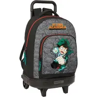 My Hero Academia 33l 33x45x22 Cm Ryggsäck Med Hjul
