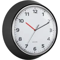 Karlsson väggklocka Modern Retro black KA6006BK