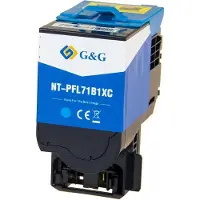 G&G Toner compatible with Lexmark 71B20C0, NT-PFL71B1C, cyan, 2300s