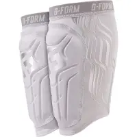 G-Form Benskydd V2 - Vit/silver Barn, storlek Large/X-large 127-150 cm