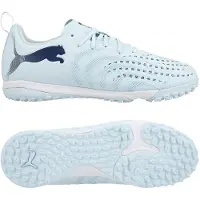 Puma Future 9 Play + Mid TT Dreamrush - Ljusblå/Blue Jewel Barn - Turf (TF), storlek 35