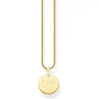 Thomas Sabo Glam & Soul Guld ängel halsband KE1958-413-39