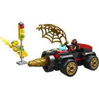 LEGO Marvel Spidey and the Amazing Friends Drill Spinner Machine Leksak Present Födelsedagsblock Pedagogisk jul Pojkar Flickor Barn 4 år 5