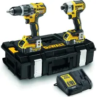 DeWalt Verktygspaket DCK266P2 (DCD796 + DCF887); 18 V; 2x5,0 Ah batt.