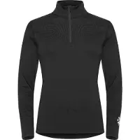Gridarmor Women's Merino Undertøy Zip Top Black Beauty