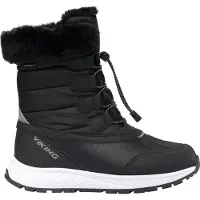 Viking Footwear Kids' Equip Warm Waterproof Zip Black/Granite