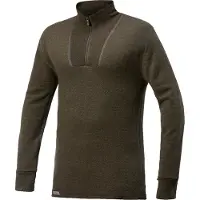 Woolpower Zip Turtleneck 200 Pine Green