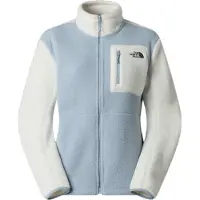 The North Face - Fleece dam - W Yumiori Full Zip Frost Grey White för UnisexUll - Storlek L - Vit