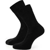 Ulvang Unisex Link Warm Crew Sock 2pack Black
